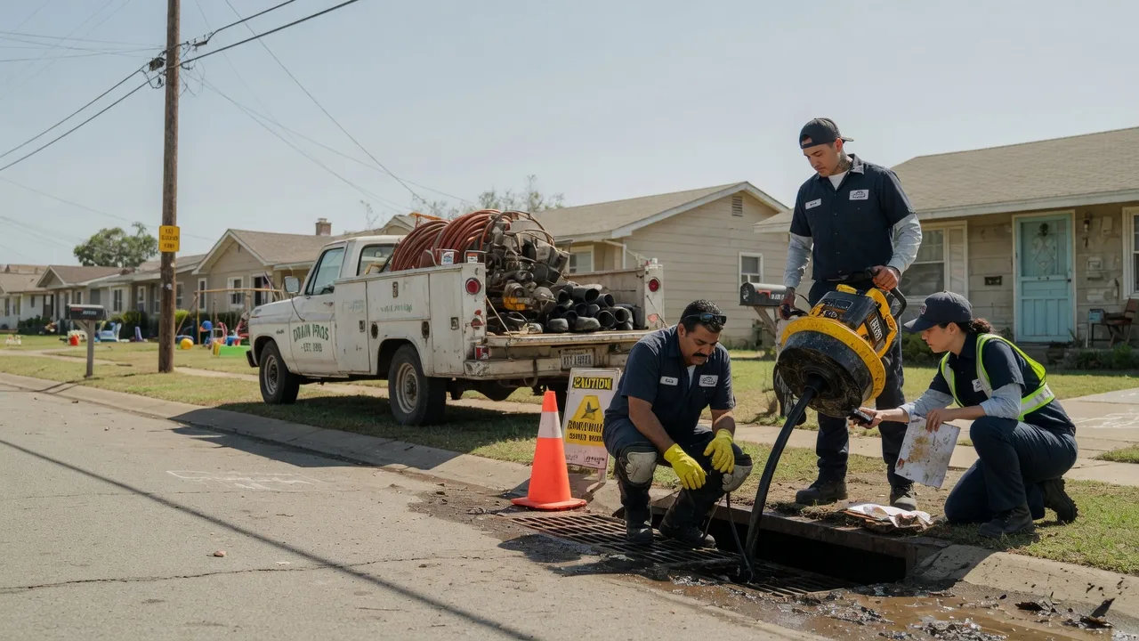 Drain Cleaning in Blue Ridge, TX near me